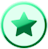 green colored token with a star on it